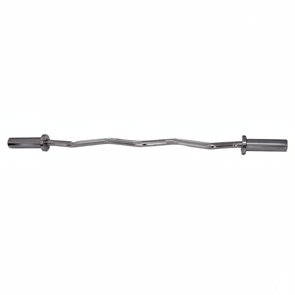 EZ Curl Bar AF-8636 – 47” Ergonomic Steel Barbell