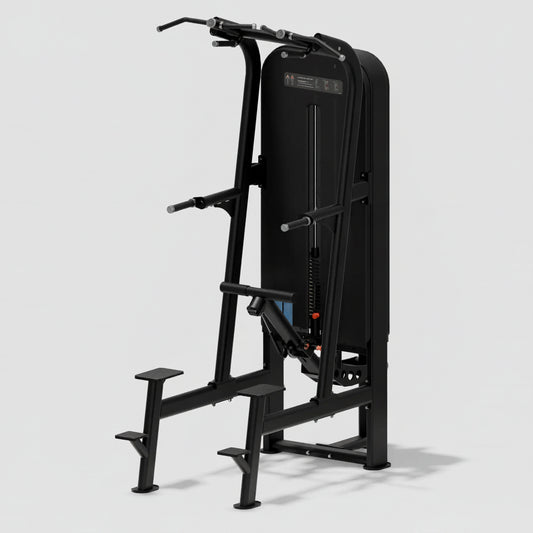 Assisted Chin Up / Dip Exercise Machine (AF-8806) | Dual Function Gym Equipment